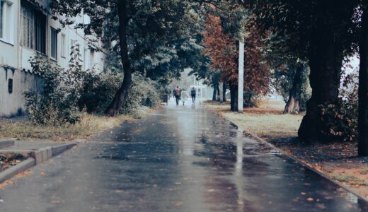 雨降りの土曜日