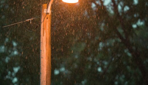 秋の長雨　木曜日の夜に